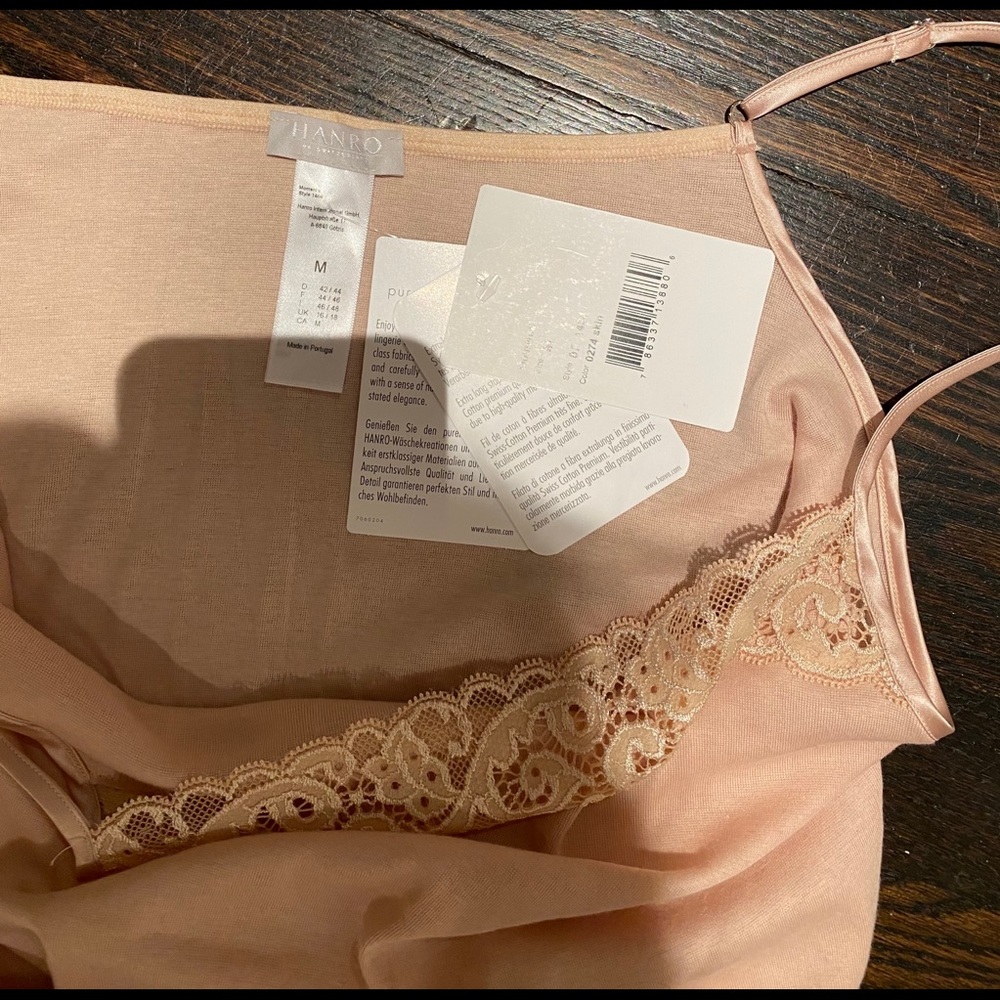 HANRO Moments Spaghetti Camisole - Picture 10 of 11